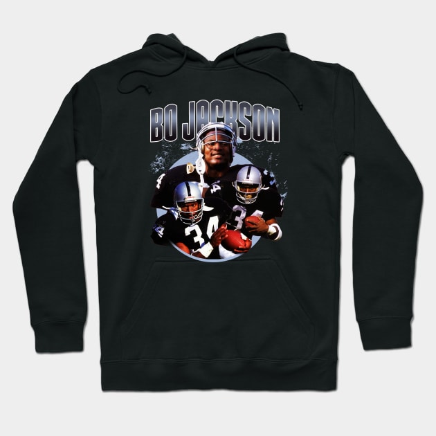 Bo knows // bo jackson Hoodie by Ville Otila Abstract